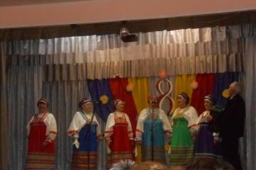 Районный концерт посвященный 8 марта