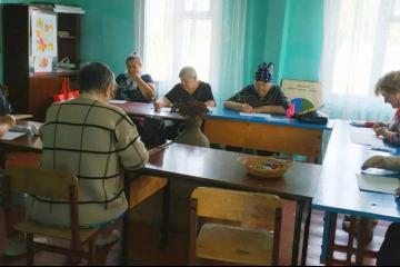 Очередное заседание клуба "Палитра"